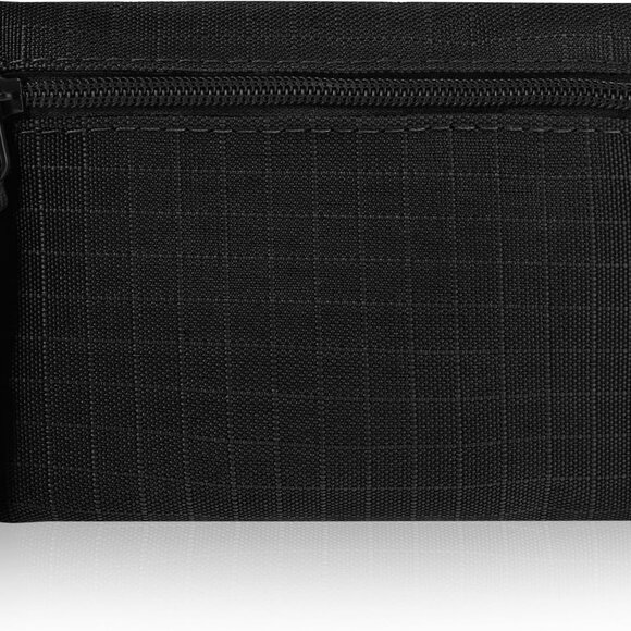 Mini Canvas Coin Purse, Portable Change Pouch with Zipper Coin Pouch Mini Change - Picture 1 of 8
